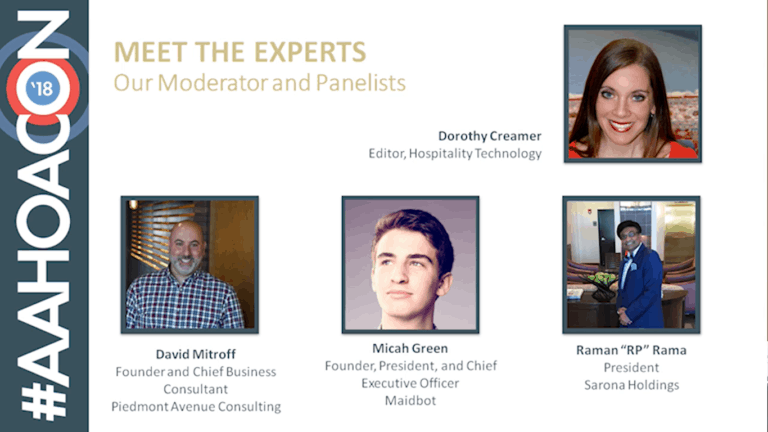 AHOA Convention 2018 Expert Panel