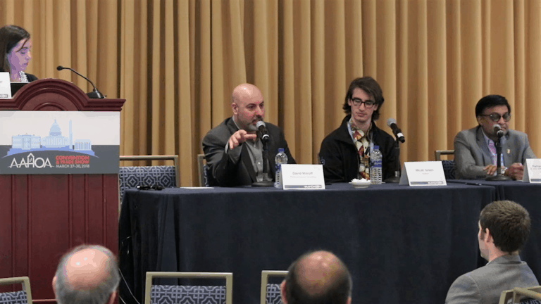 David Mitroff at the AAHOA Convention 2018 Expert Panel