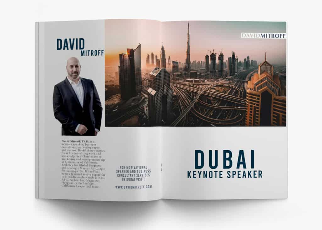 David Mitroff - Keynote Speaker - Dubai UAE