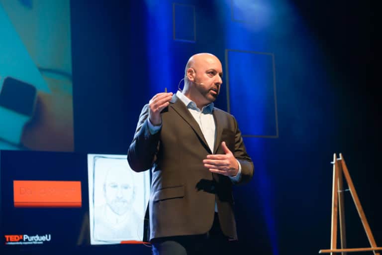 David Mitroff Speaking at TEDxPurdue